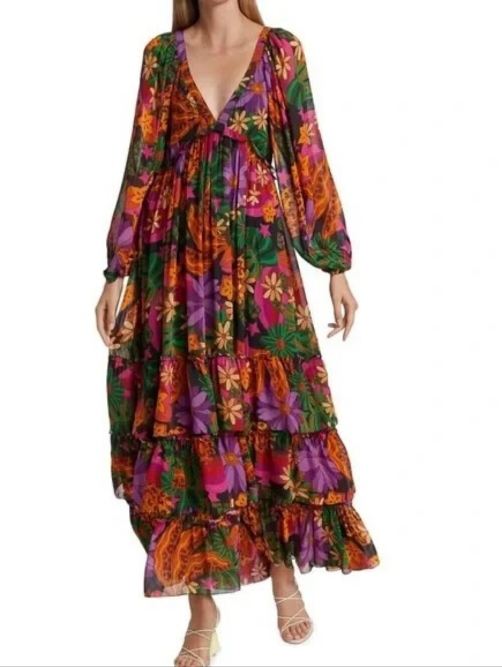 FARM Rio Star Fruit Maxi Dress - Picture 2 of 7